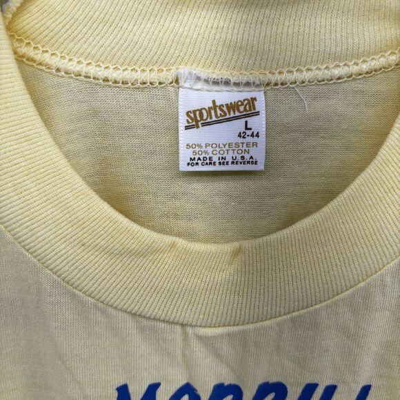 Morrill Cross Country 1979 1980 1981 State Champs Shirt Nebraska Mens Size L - Picture 4 of 4